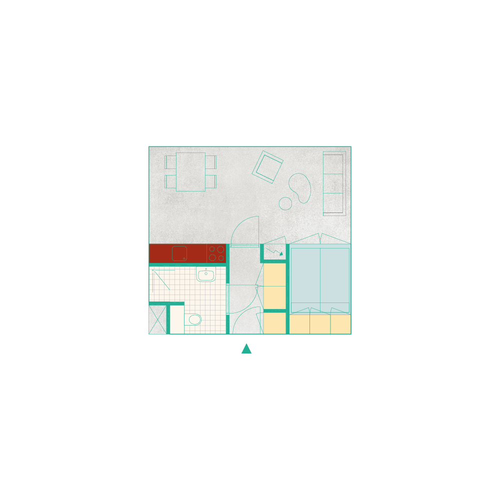 How can we make less more - Floorplans PNG - 01 - Domus Living